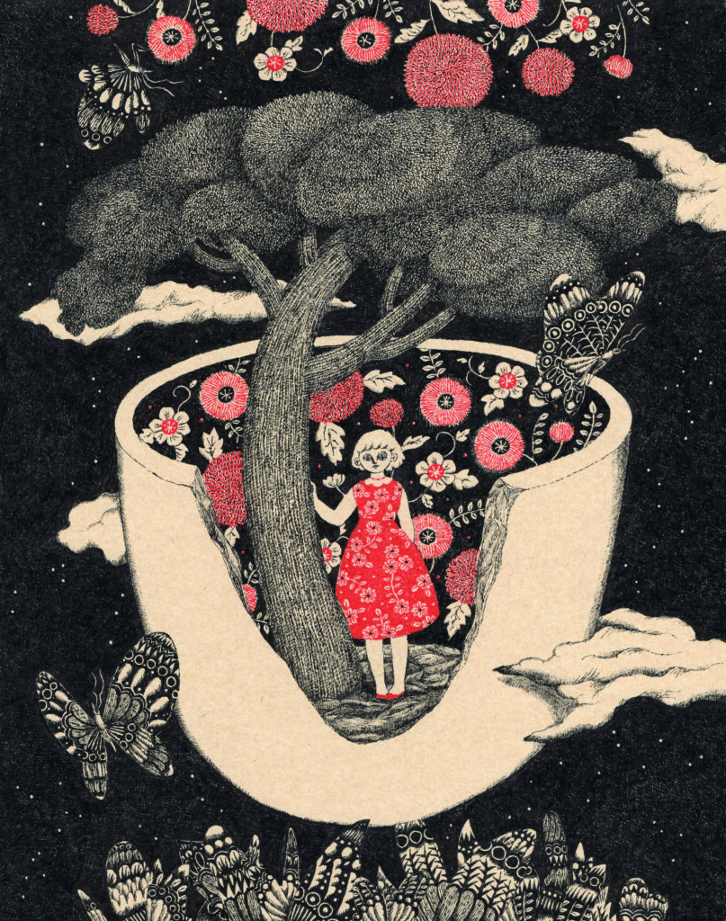 8/26（水）～9/20（日）杉本さなえ個展「こどもとまほう　Child and Magic」を開催します。